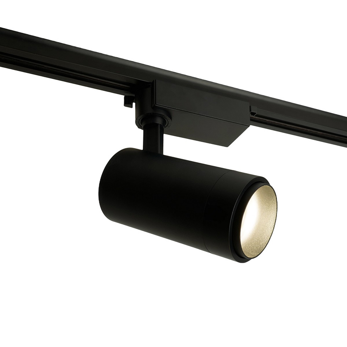 Трековые светодиодные светильники Светодиодный светильник Feron AL137 трековый 30W 4000K черный изменяемый угол освещения 15-6 0град 51178