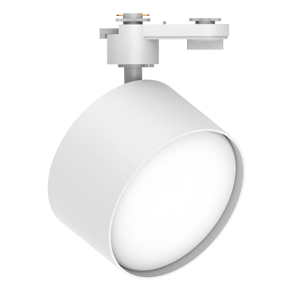 Трековые светодиодные светильники Светильник Feron AL166 трековый на шинопровод под лампу GX70 белый 48544