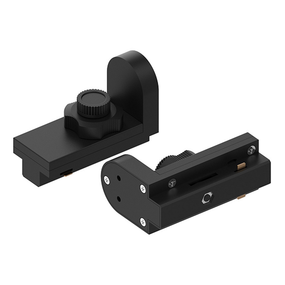 Трековые светодиодные светильники Коннектор (адаптер для установки Т8 лампы цоколь G13) для шинопровода черный LD1016 51038 