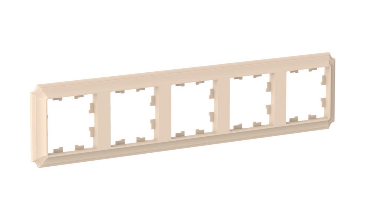 AtlasDesign Рамки Antique Рамка Systeme Electric AtlasDesign Antique Песочный 5-ая, универсальная ATN101205