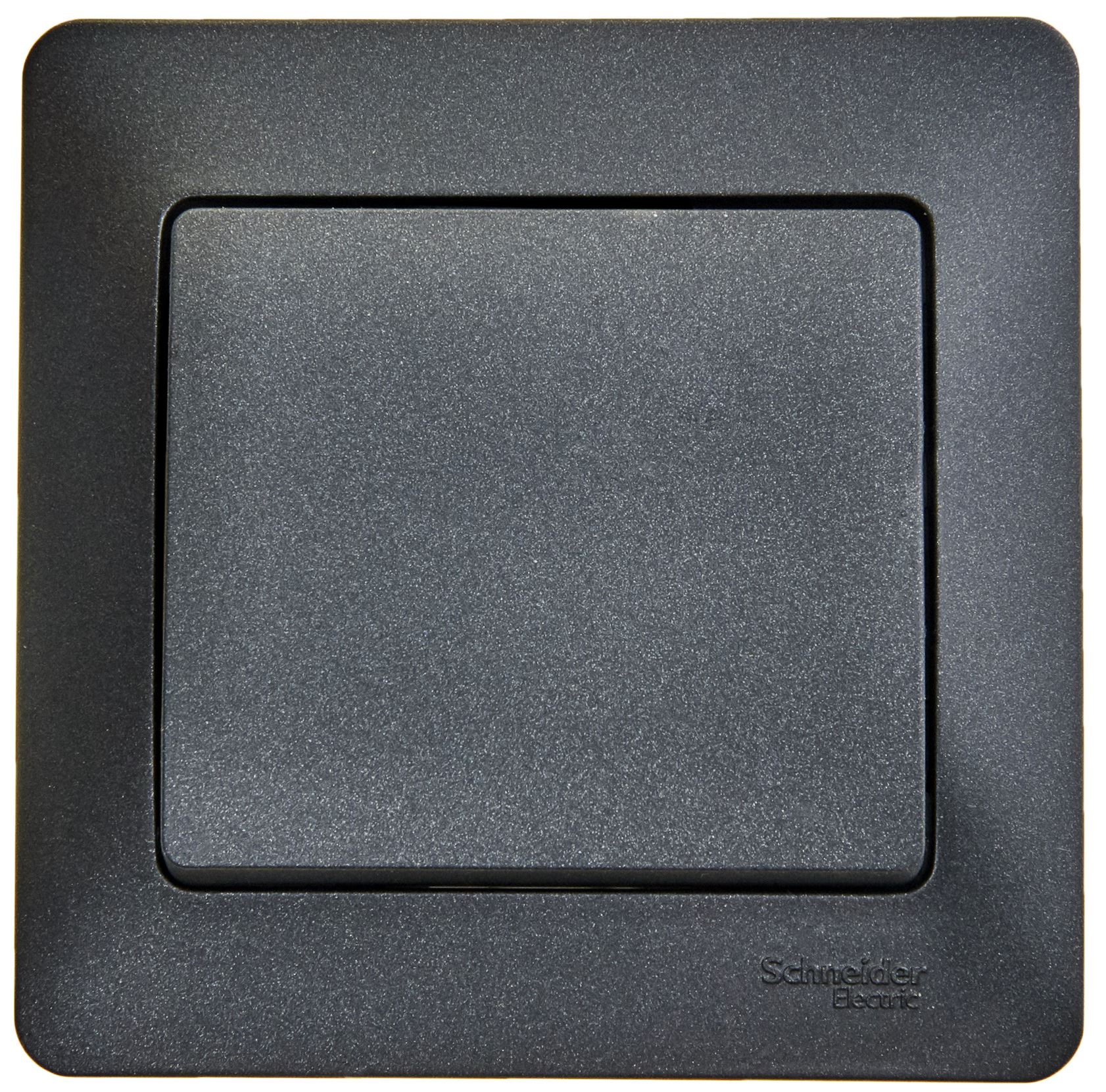 Glossa - Розетки и выключатели Glossa Антрацит