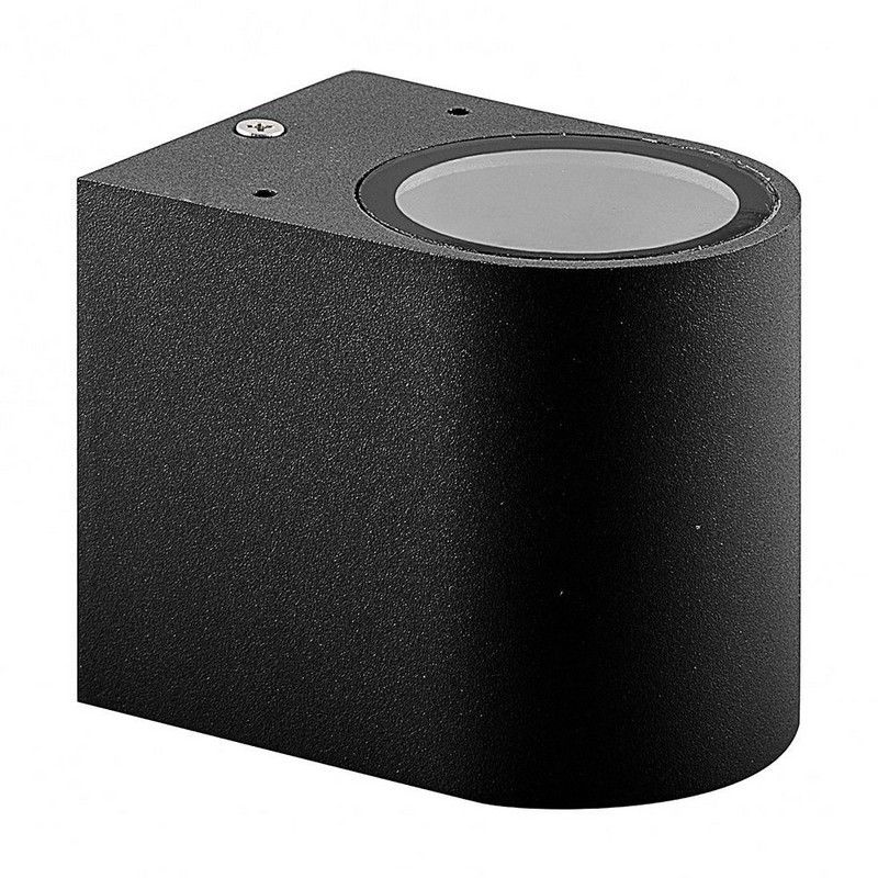 Уличные настенные светильники Светильник садово-парковый Feron DH014 на стену GU10 230V черный 11866 