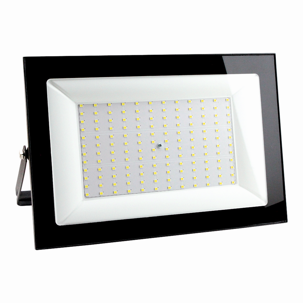 Прожекторы светодиодные Прожектор светодиодный LEEK PRE LED FL3 100W BLACK IP65 холодный белый PRE 010600-0033 