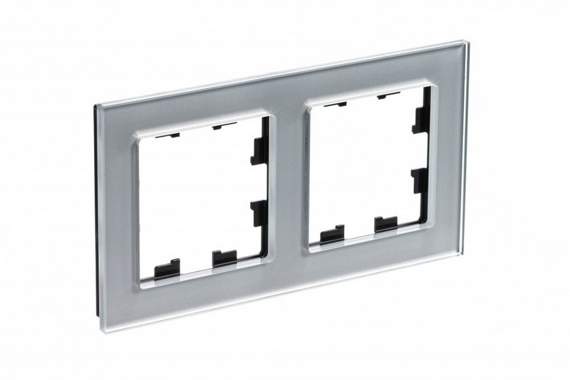 AtlasDesign Рамки Nature Рамка Systeme Electric AtlasDesign Nature Стекло алюминий 2-ая ATN320302