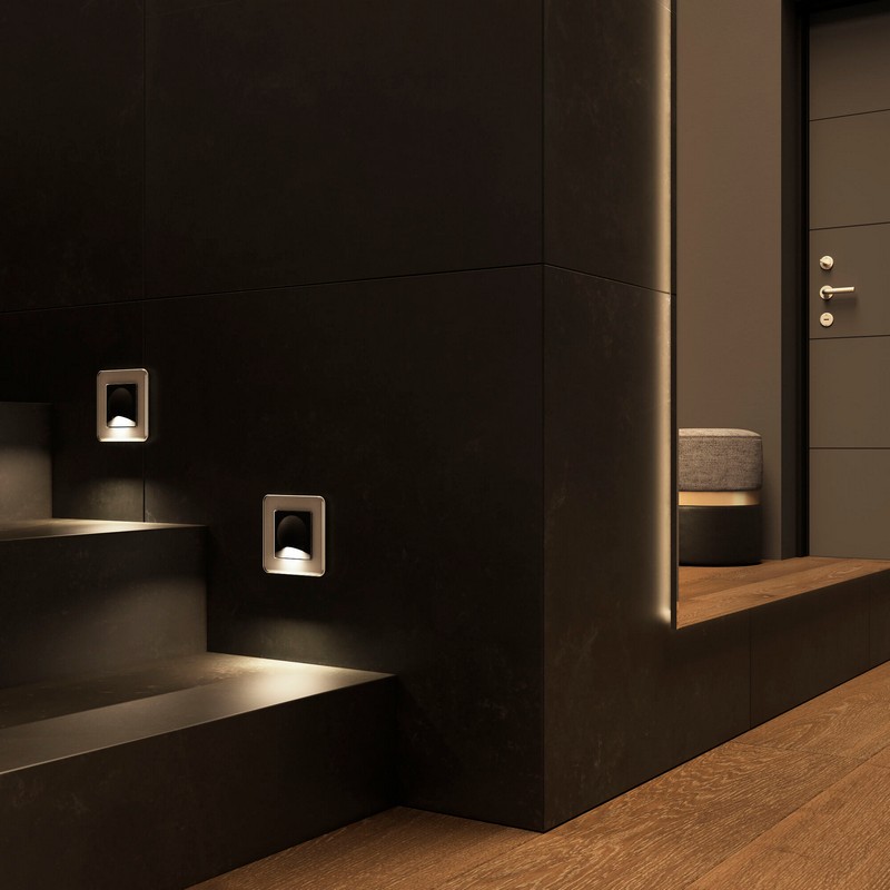 Werkel Черный матовый механизмы Встраиваемая LED подсветка Werkel МУН (черный матовый) W1154408