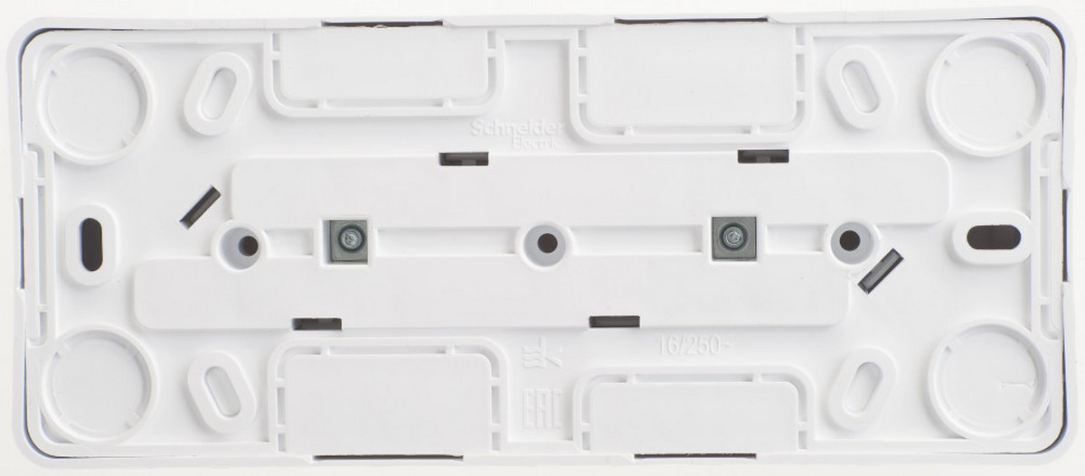 Этюд Белый Розетка 3-ая Systeme Electric Этюд наружный Белый б/з без шторок 16А 250B PA16-009B