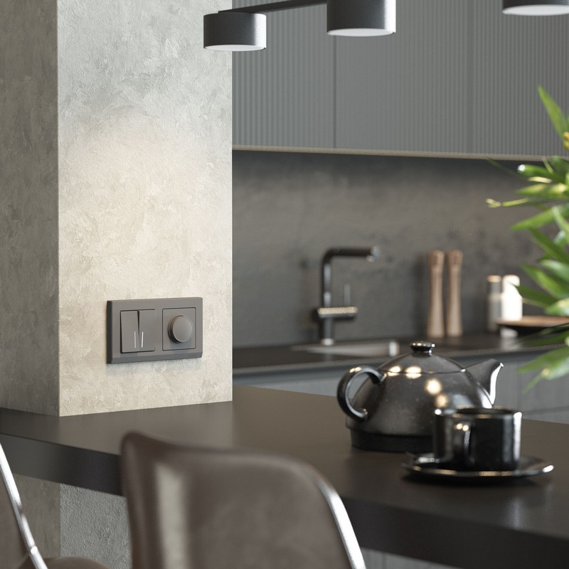 Werkel Графит матовый Диммер Werkel (графит матовый) W1142064