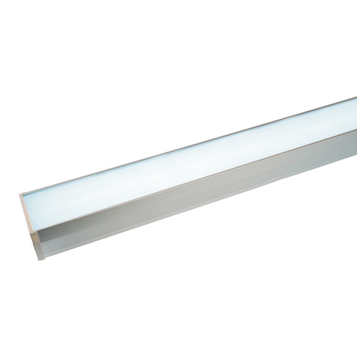 Линейные светодиодные светильники Светильник Feron AL4036 светодиодный линейный 24W 3000K-4000K-6400K серебро 1180 мм RetailRay 51869 