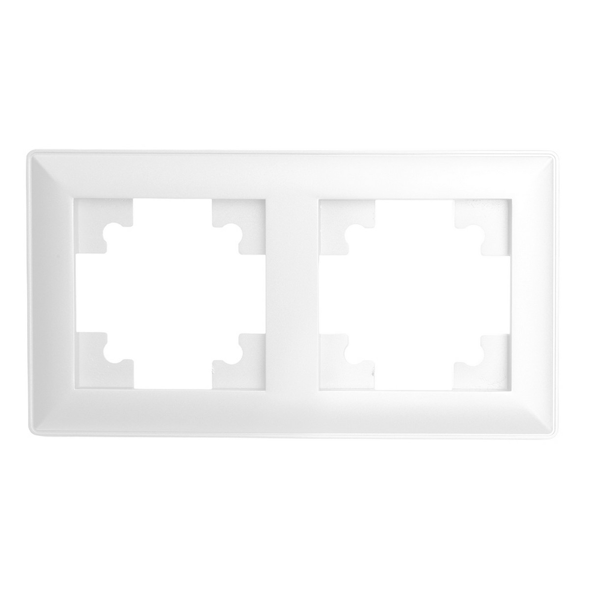 Катрин - Розетки и выключатели Stekker Рамка STEKKER PFR00-7002-01 2-ая Катрин белый 39793