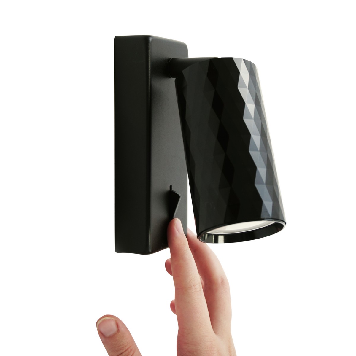 Светильники споты светодиодные Светильник спот Feron ML1880 PRISM GU10 чёрный 48672 