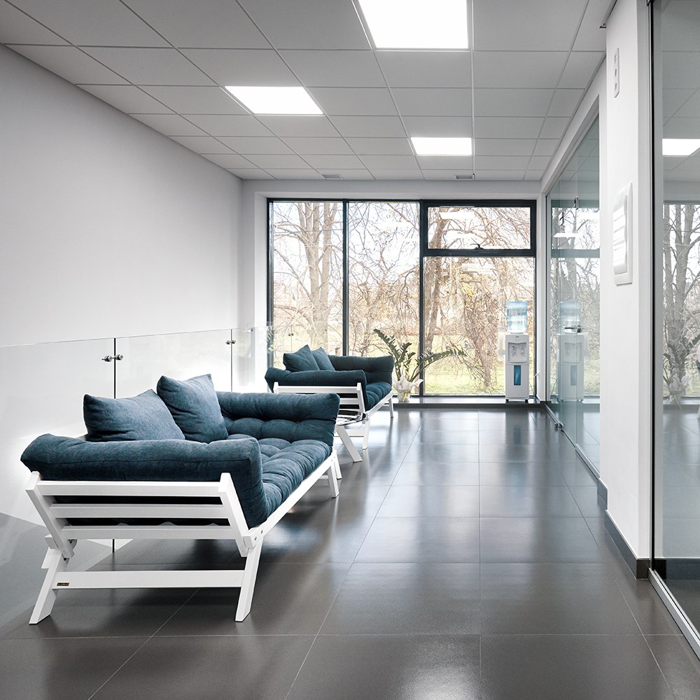 Светодиодные светильники армстронг 600*600 Офисный светильник серии TR Армстронг 36Вт 4000К CRI90 микропризма 48902 