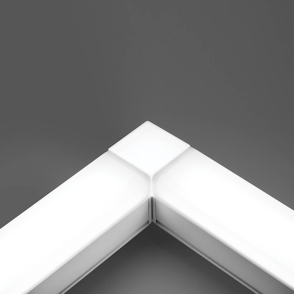 Линейные светодиодные светильники Светильник светодиодный Feron AL4020 линейный 12W 4000K белый 48212 