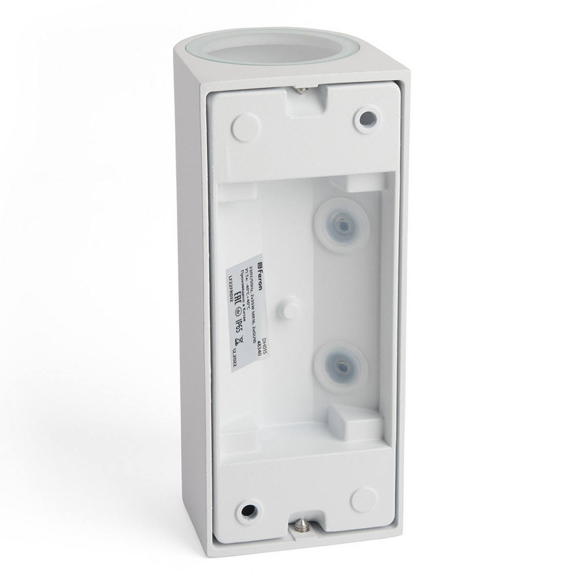 Уличные настенные светильники Светильник садово-парковый Feron DH015 на стену 2*GU10 230V серый 48340 