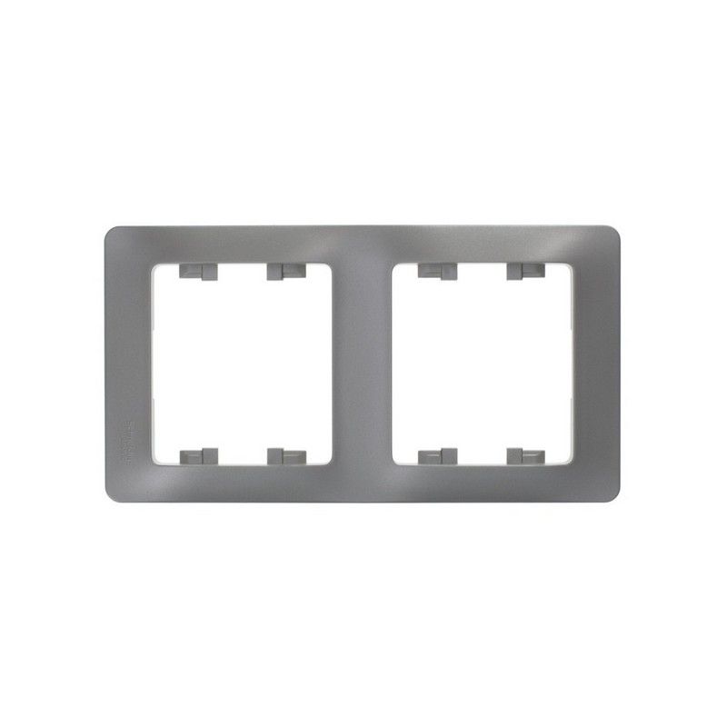 Glossa Платина Рамка Systeme Electric Glossa Платина 2-ая вертикальная GSL001206