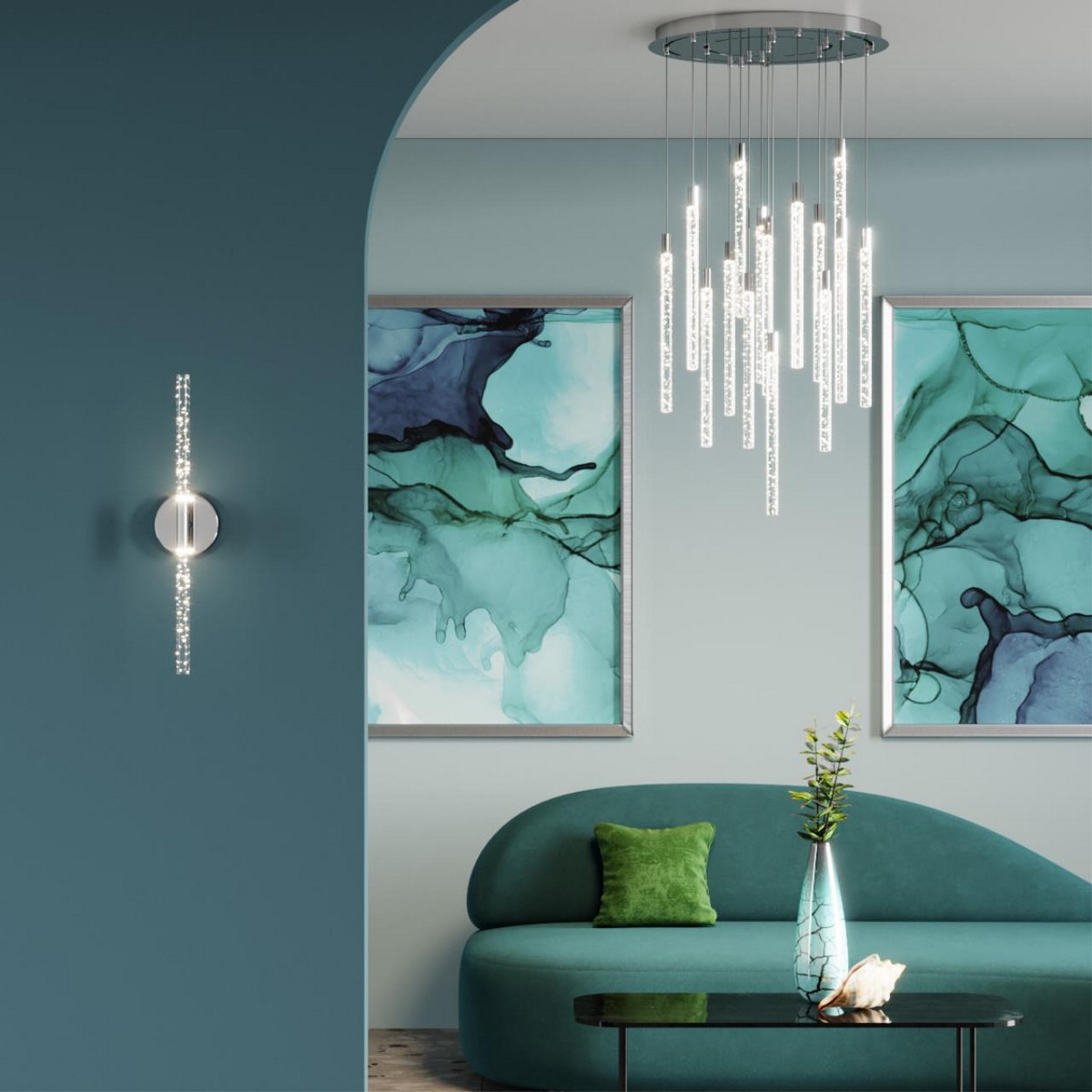 Накладные светодиодные светильники Настенный светильник ODEON LIGHT 4370/10WL SPARKY 