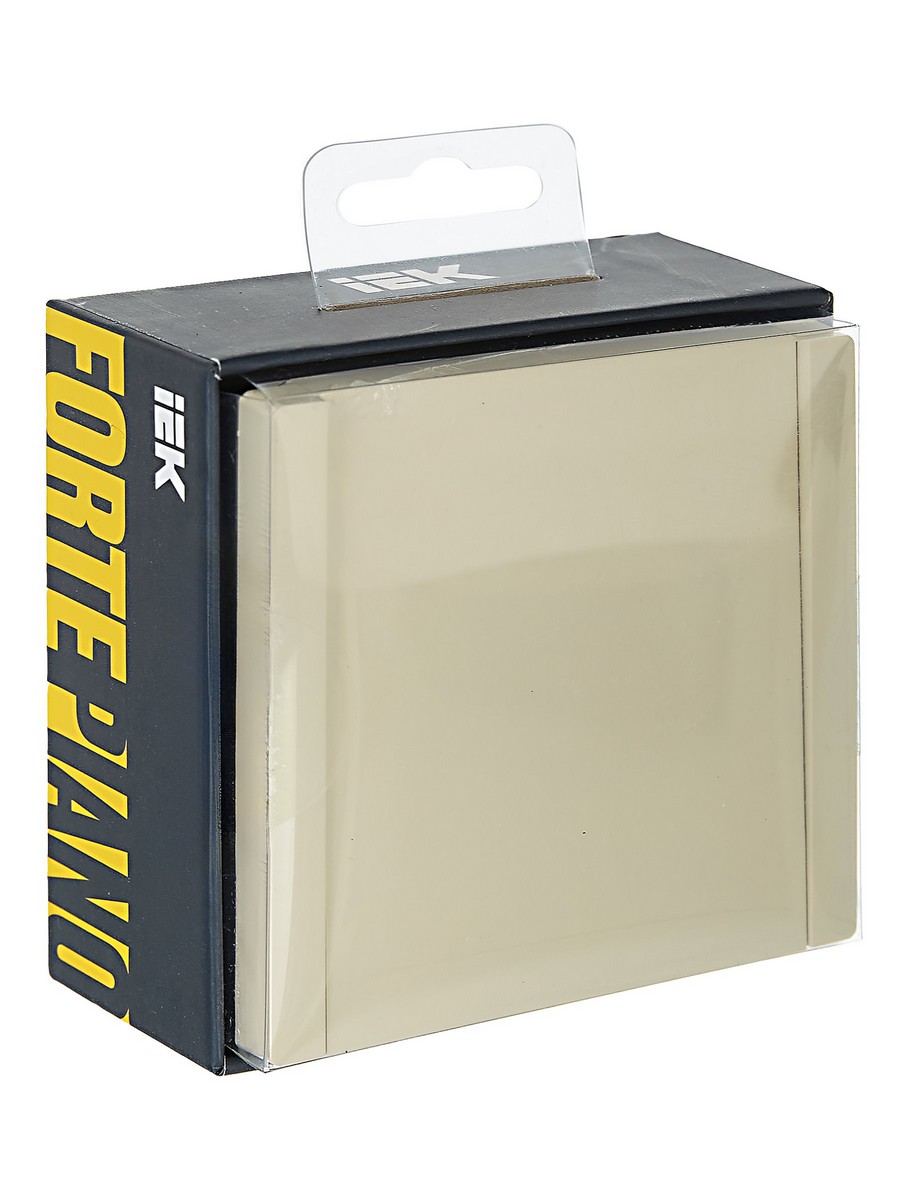 IEK FORTE&PIANO Ваниль Выключатель IEK FORTE&PIANO Ваниль 1-кл перекрестный 10А FP412