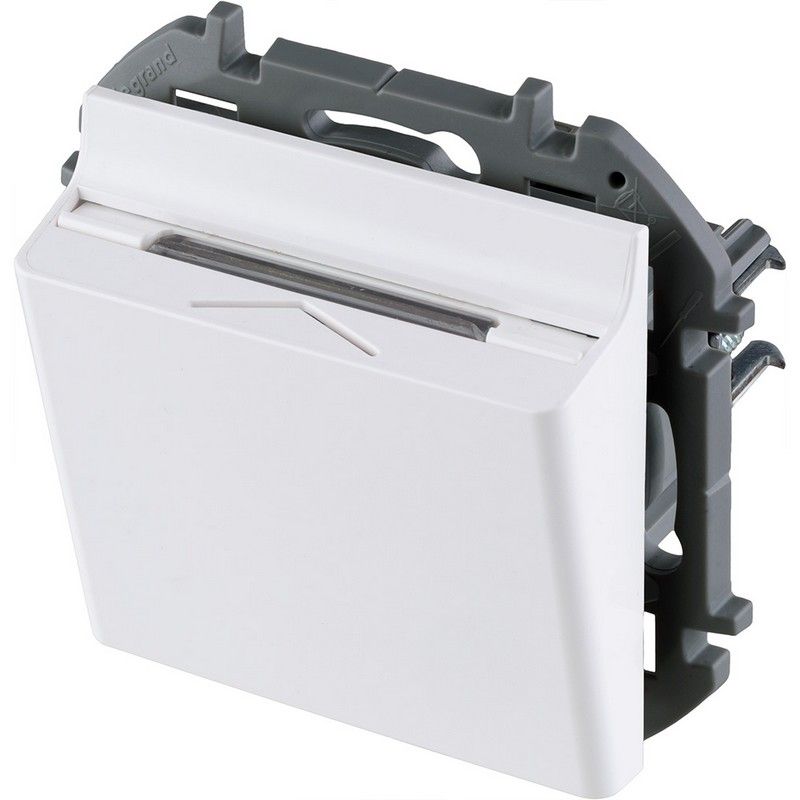 Legrand Inspiria Белый Выключатель Legrand INSPIRIA Белый для гостиничных номеров 673800