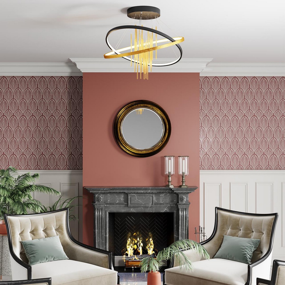 Накладные светодиодные светильники Потолочный светильник ODEON LIGHT 3901/70CL MONICA 