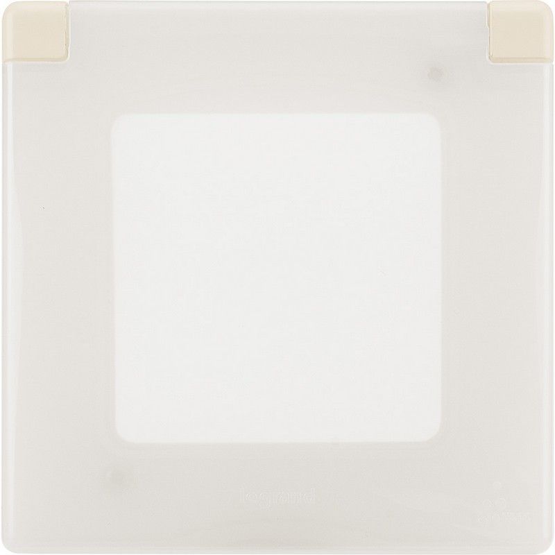 Legrand Inspiria Рамки Рамка Legrand INSPIRIA Слоновая кость с защитной крышкой IP 44 673921
