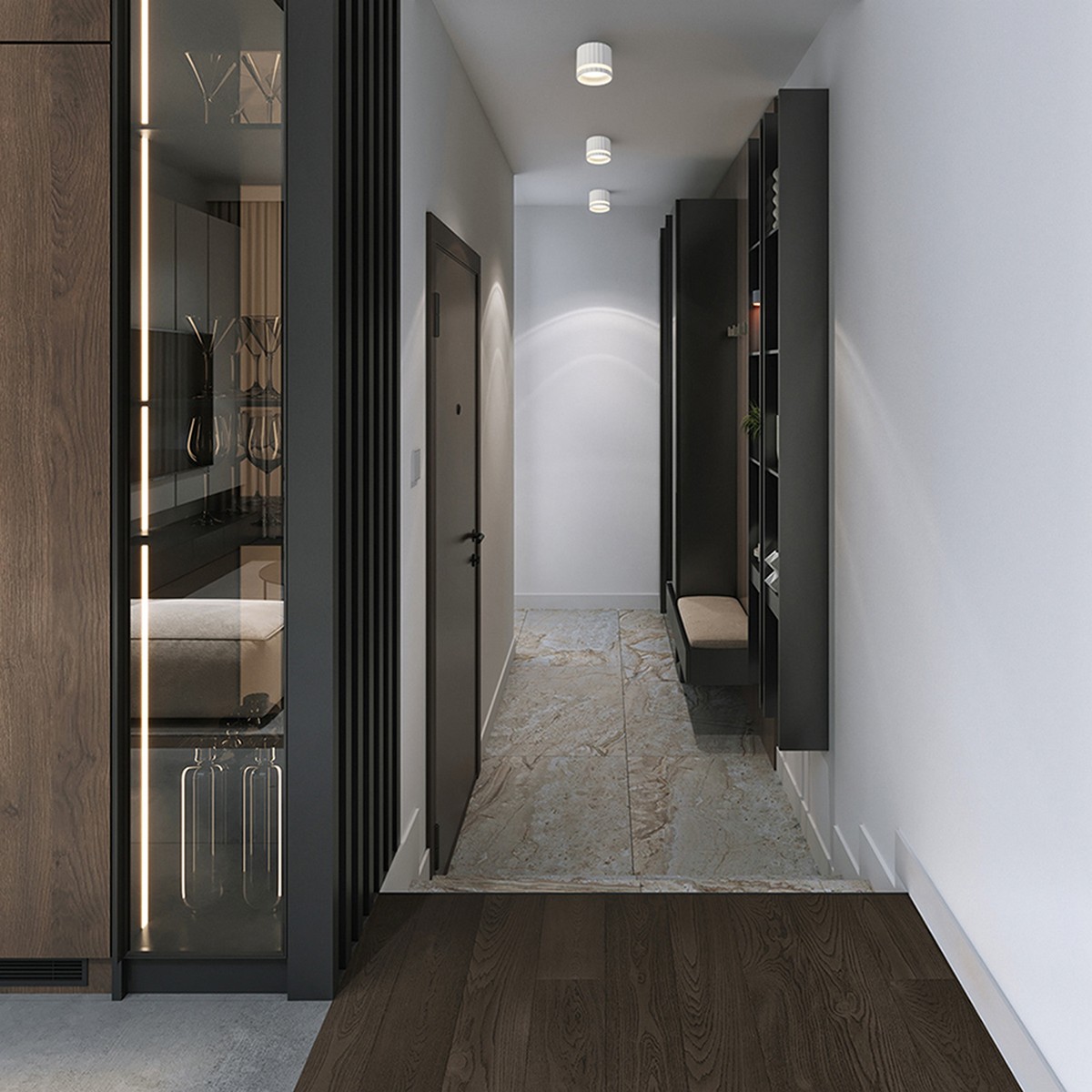 Накладные светодиодные светильники Светильник потолочный Feron HL369 Barrel OLYMPUS GX53 черный 48678 