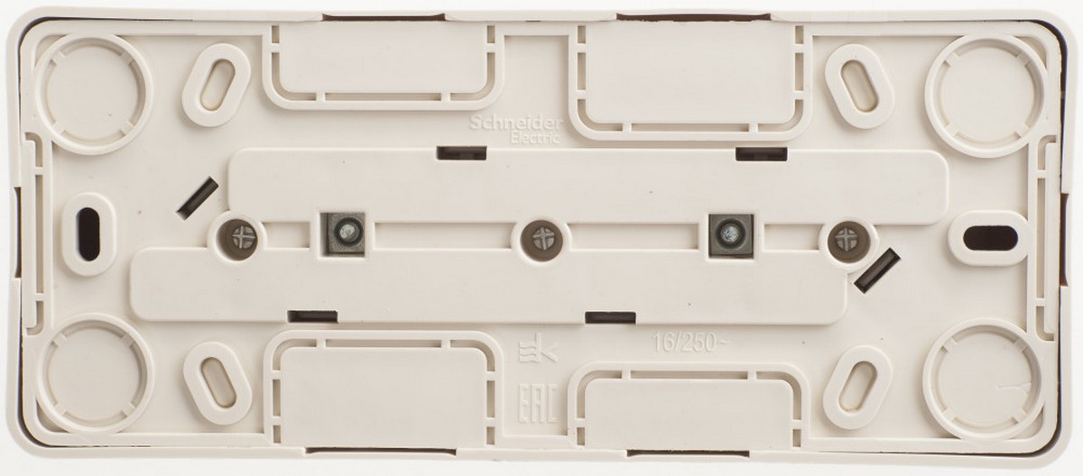 Этюд Кремовый Розетка 3-ая Systeme Electric Этюд наружный Бежевый с/з без шторок 16А 250B PA16-011K