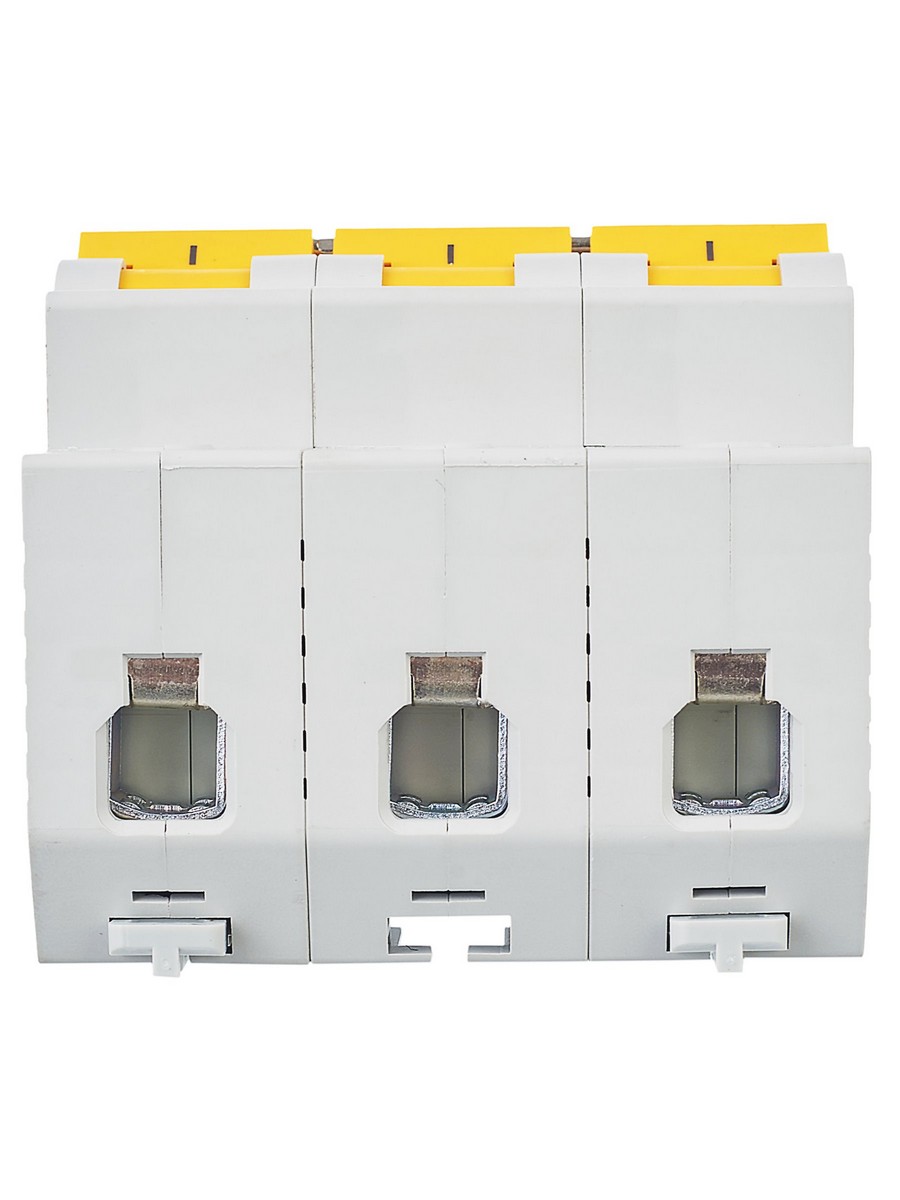 3 полюсные (трехполюсные) Автоматический выключатель IEK KARAT ВА47-150 3Р 100А 15кА х-ка C MVA50-3-100-C 