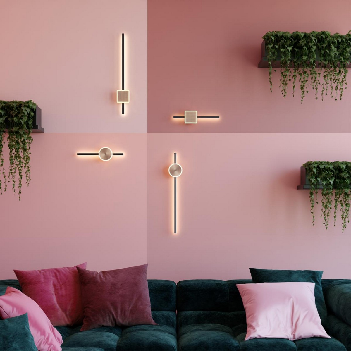 Накладные светодиодные светильники Настенно-потолочный светильник ODEON LIGHT 4257/12WL STILO 