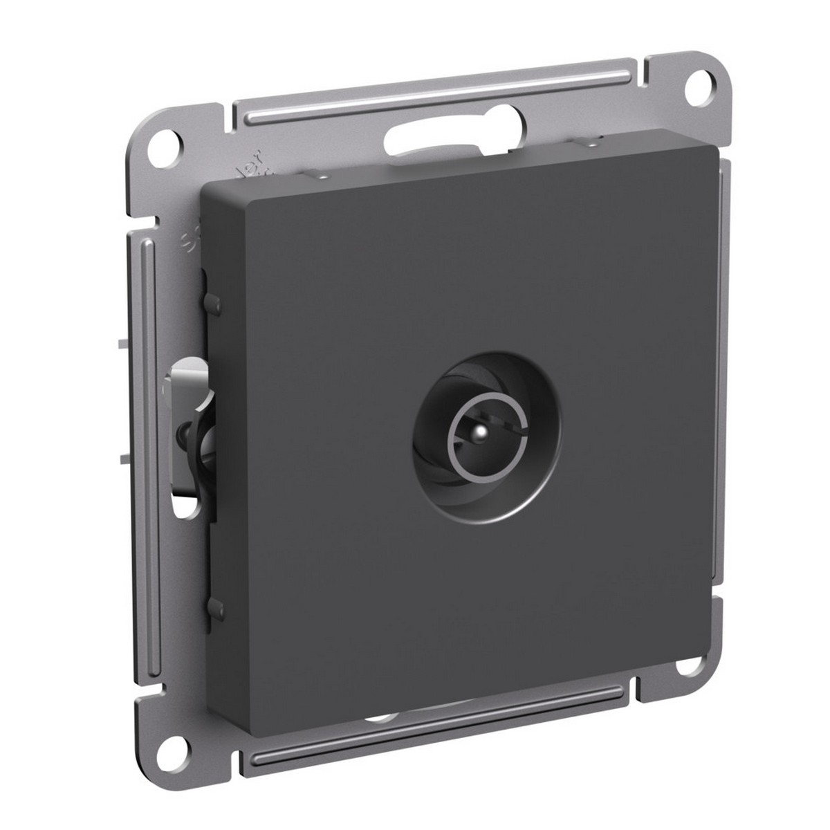 AtlasDesign Базальт Розетка Systeme Electric AtlasDesign Базальт TV коннектор, ATN001493