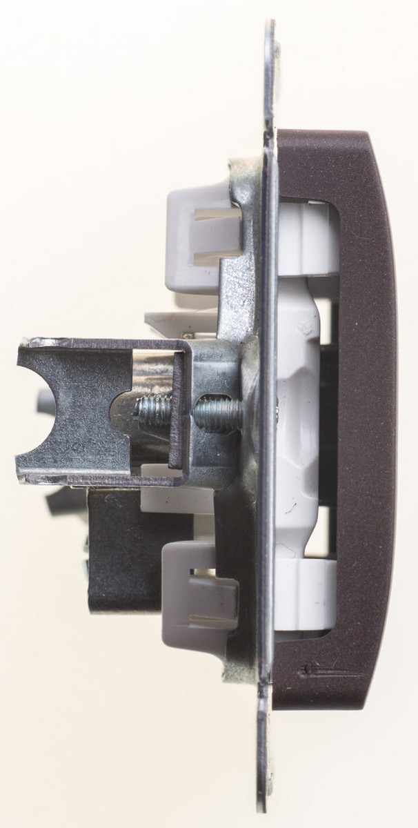 Glossa Шоколад Розетка TV Systeme Electric Glossa Шоколад оконечная 1DB механизм GSL000891