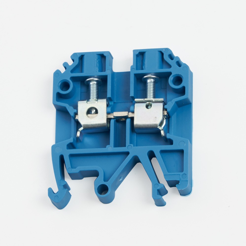 Комплектующие для щитов Зажим наборный изолированный (винтовой) ЗНИ - 2,5 (JXB2.5), синий, STEKKER, LD551-2-25 39358 