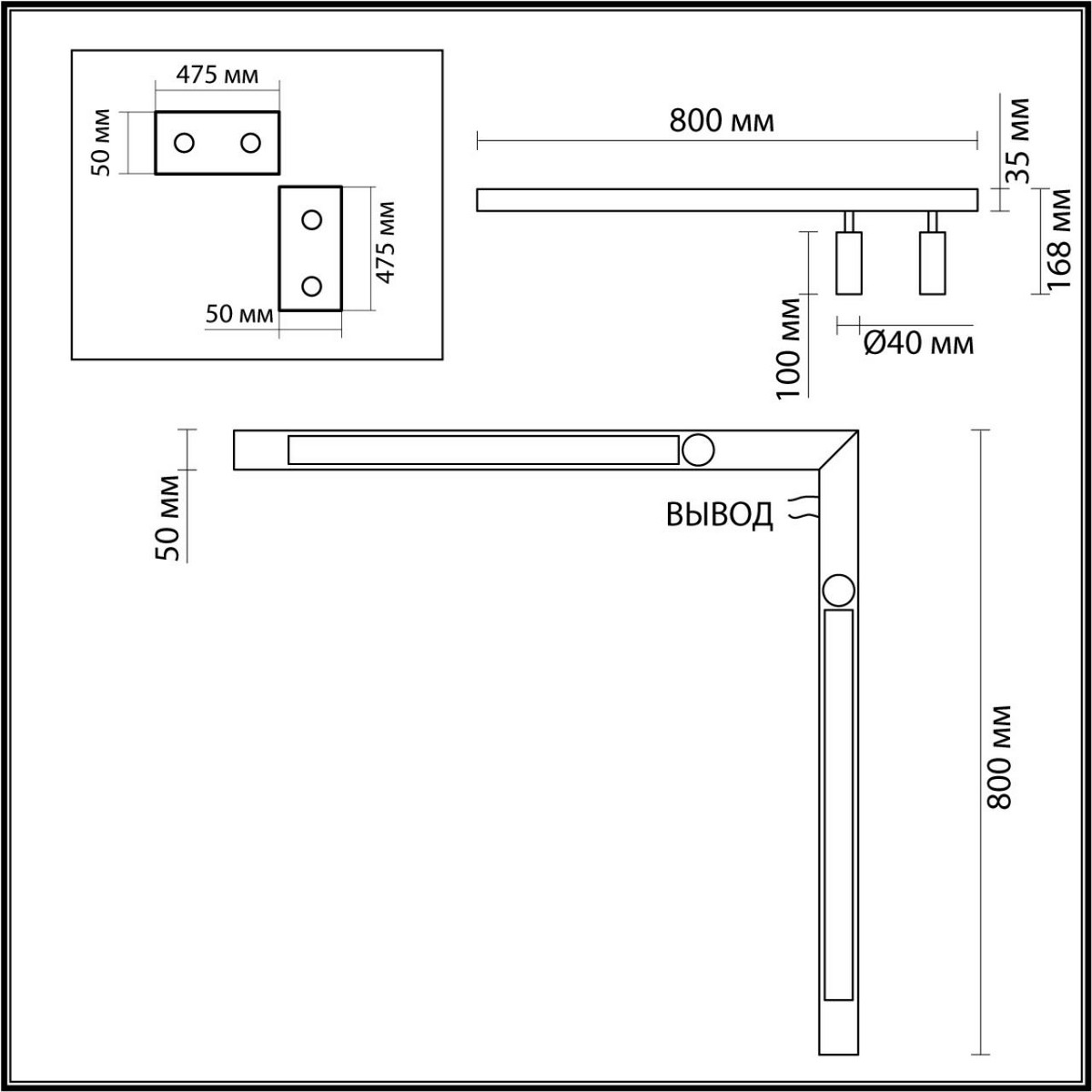 Накладные светодиодные светильники Потолочный светильник LUMION 5690/19CL HAWK 