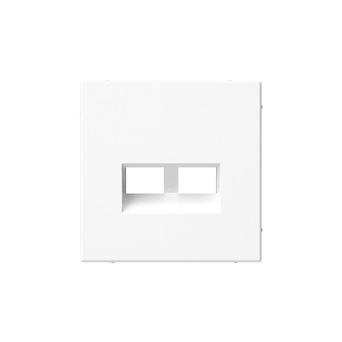 ArtGallery Белый Накладка Systeme Electric ArtGallery Белый двойная Keystone