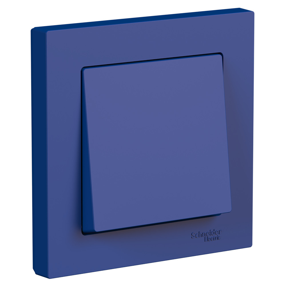 AtlasDesign Аквамарин Выключатель Systeme Electric AtlasDesign Аквамарин 1-клавишный, в cборе ATN001112