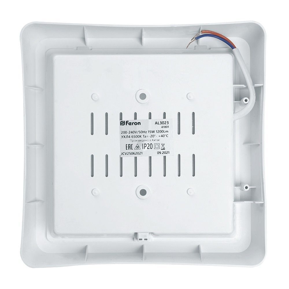 Накладные светодиодные светильники Светильник накладной светодиодный FERON AL3021 белый 10W 6500К 41775 