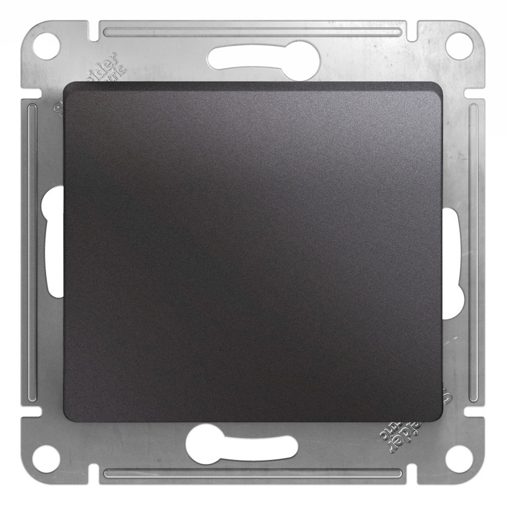 Glossa Графит Кнопка нажимная Systeme Electric Glossa Графит GSL001315