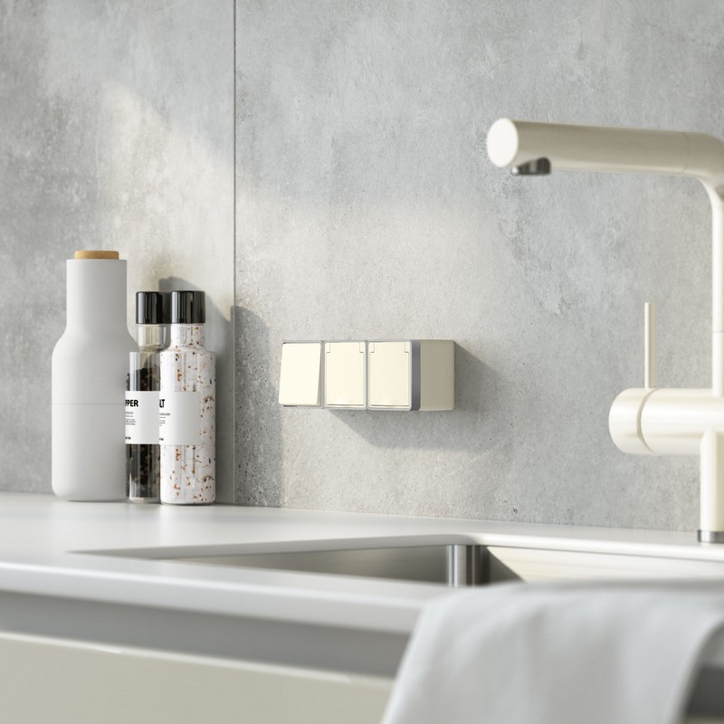 Werkel Gallant слоновая кость Выключатель Werkel одноклавишный влагозащищенный Gallant (слоновая кость) W5010203