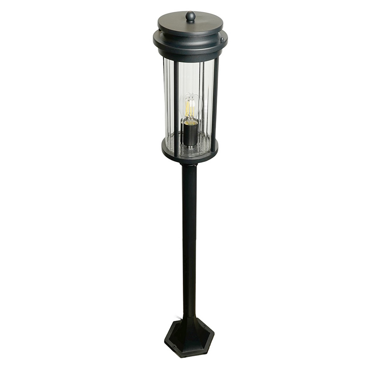 Уличные светильники столб Светильник садово-парковый Feron PL786 столб 40W E27 черный 51840 