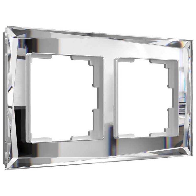 Рамки Werkel Diamant Рамка Werkel Diamant на 2 поста (зеркальный) W0021220