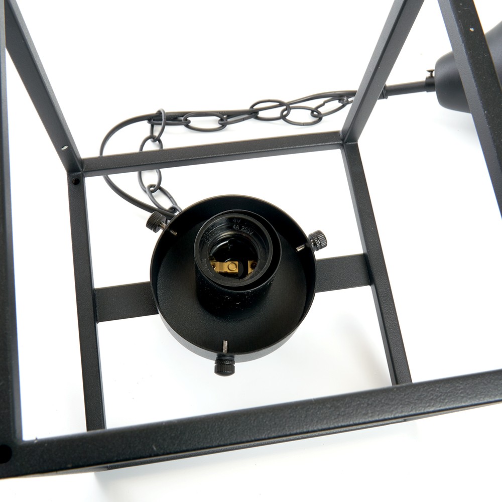 Уличные светильники на цепочке Светильник садово-парковый Feron PL705 на цепочке 60W E27 230V черный 48384 