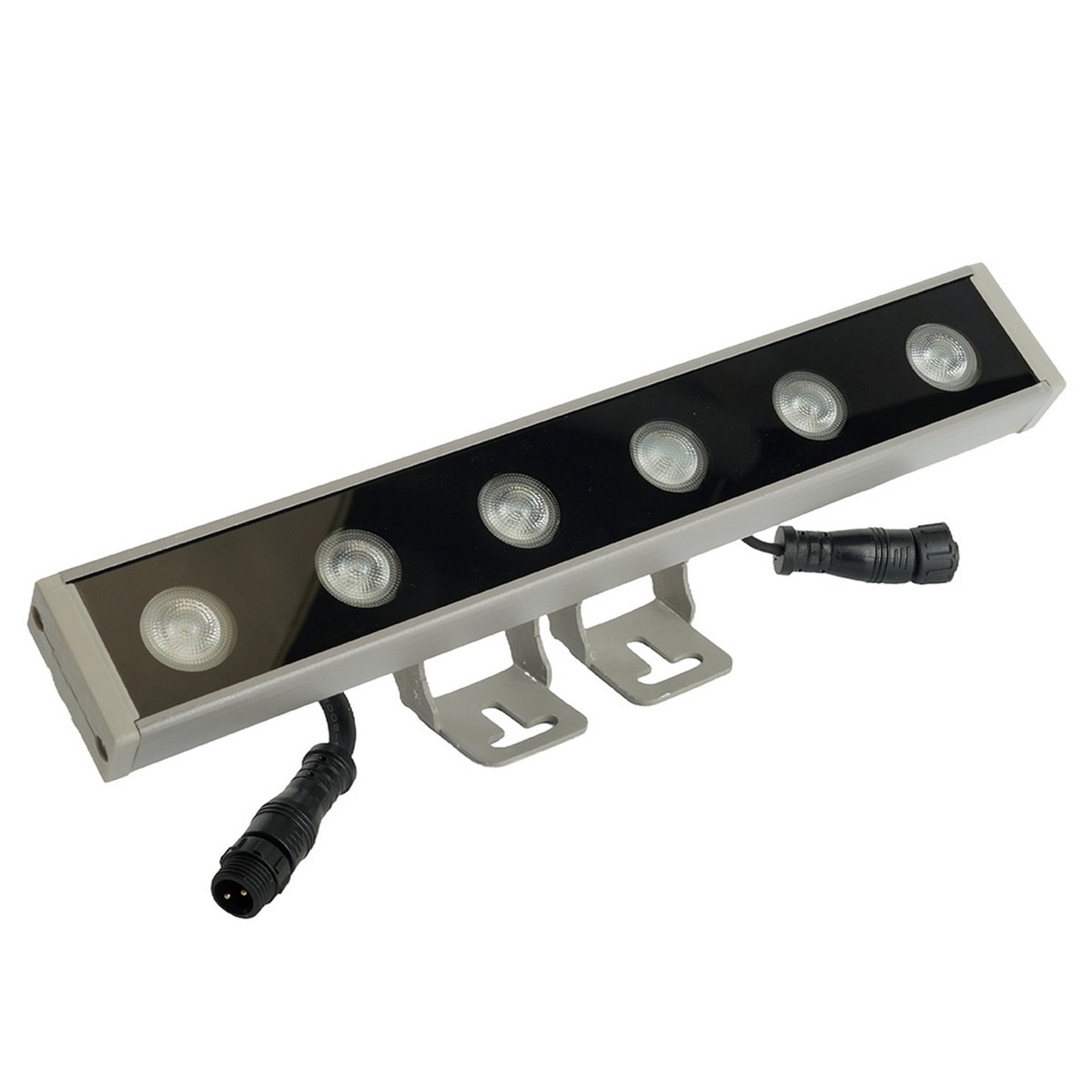 Линейные светодиодные светильники Светодиодный линейный прожектор Feron LL-893 для подсветки стен 6400K 6W DC24V IP65 51565 