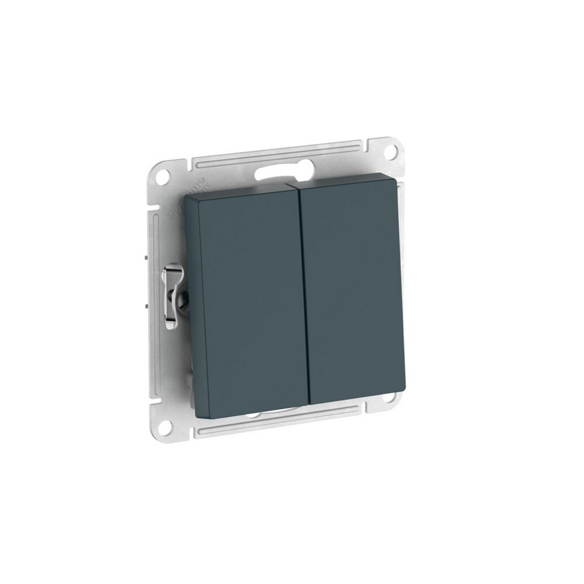 AtlasDesign Изумруд Выключатель SE AtlasDesign Изумруд 2-клавишный быстрозажим. клем. ATN000851S