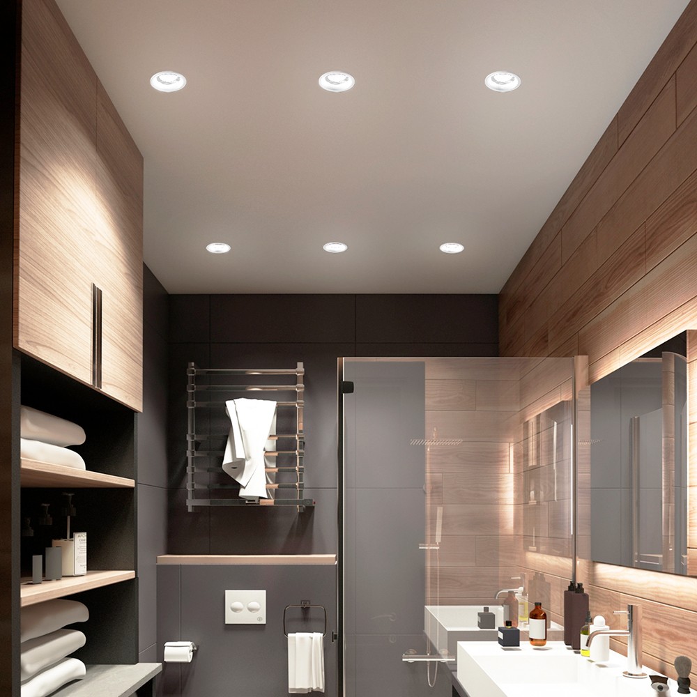 Встраиваемые светодиодные светильники Светильник встраиваемый Feron DL362 LUNA потолочный MR16 G5.3 белый 48813 