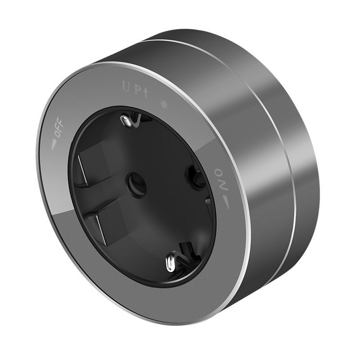 MultiTrack - Розетки и шинопровод Розетка Systeme Electric MultiTrack Графит 2К+З круглая 16А/250В MTK13001G