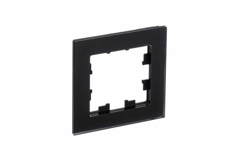 AtlasDesign Рамки Nature Рамка Systeme Electric AtlasDesign Nature Матовое стекло черный 1-ая ATN331001