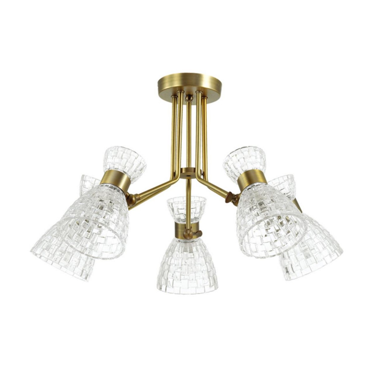 Люстры Люстра потолочная LUMION 3704/5C JACKIE 