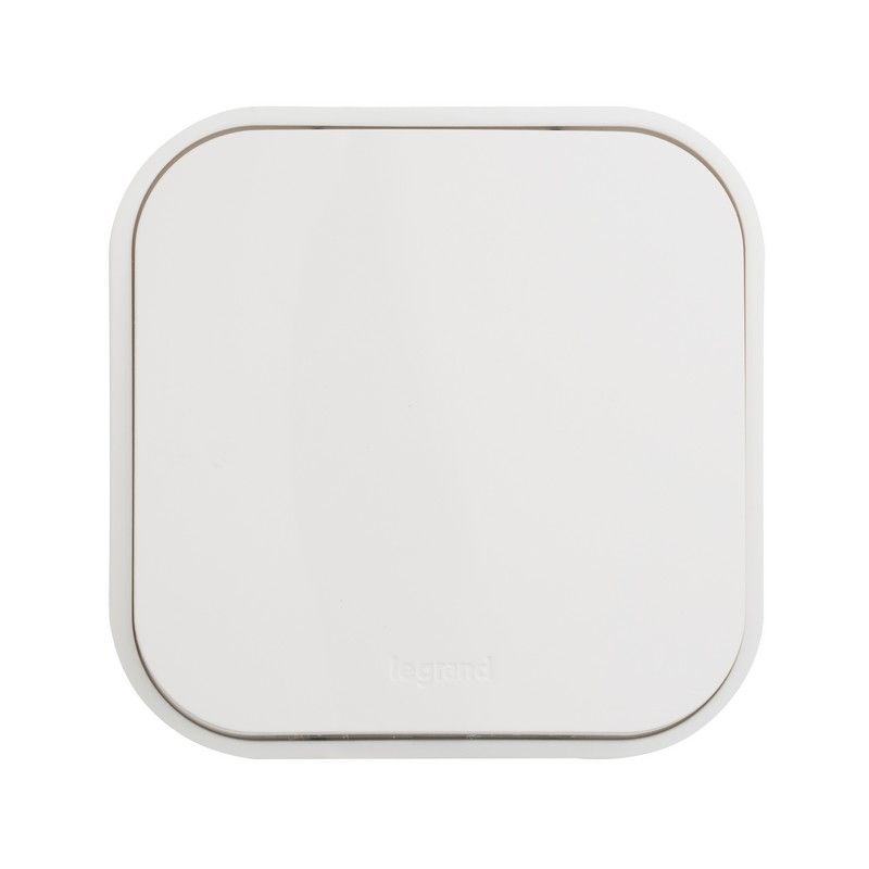 Накладные Розетки и выключатели Legrand Quteo Белый Кнопка Legrand Quteo 6A 1-клавишная белая  782205