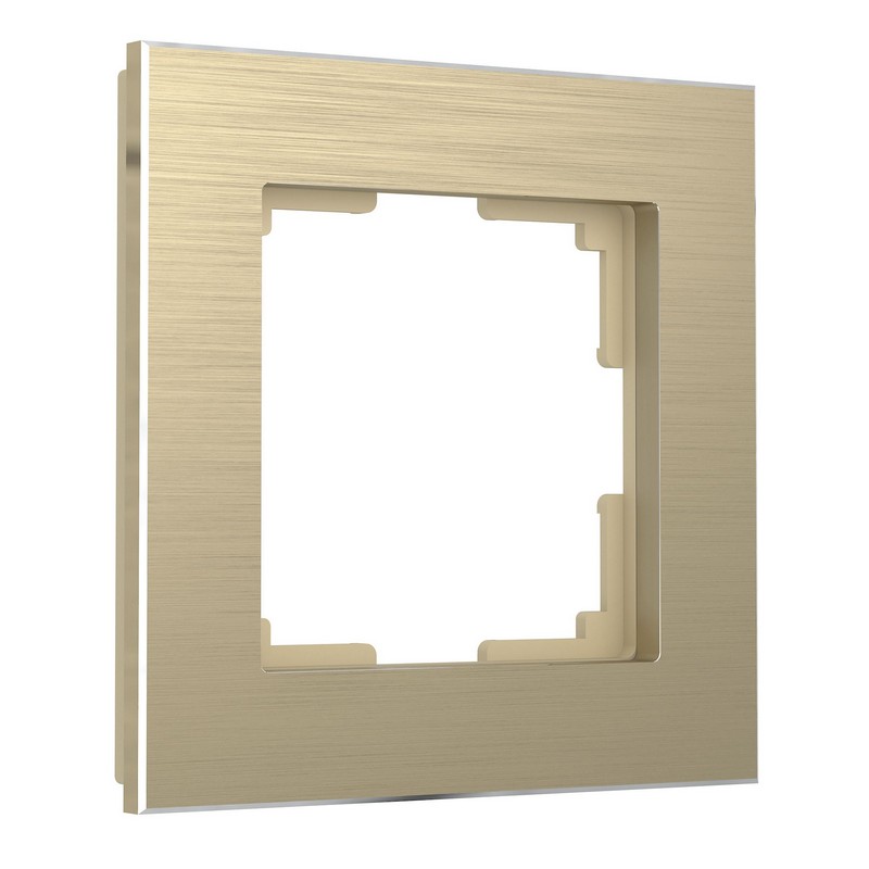 Рамки Werkel Aluminium Рамка Werkel Aluminium на 1 пост (шампань алюминий) W0011711