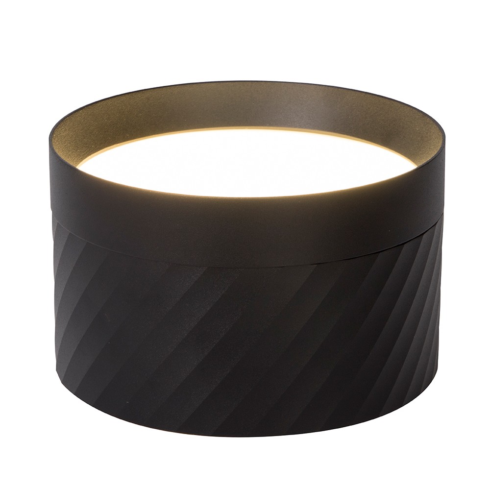 Накладные светодиодные светильники Светильник потолочный Feron HL371 25W GX70 черный 48737 