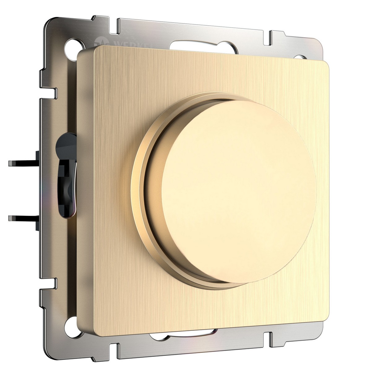 Werkel Шампань рифленный механизмы Диммер Werkel N (шампань рифленый) W1142010