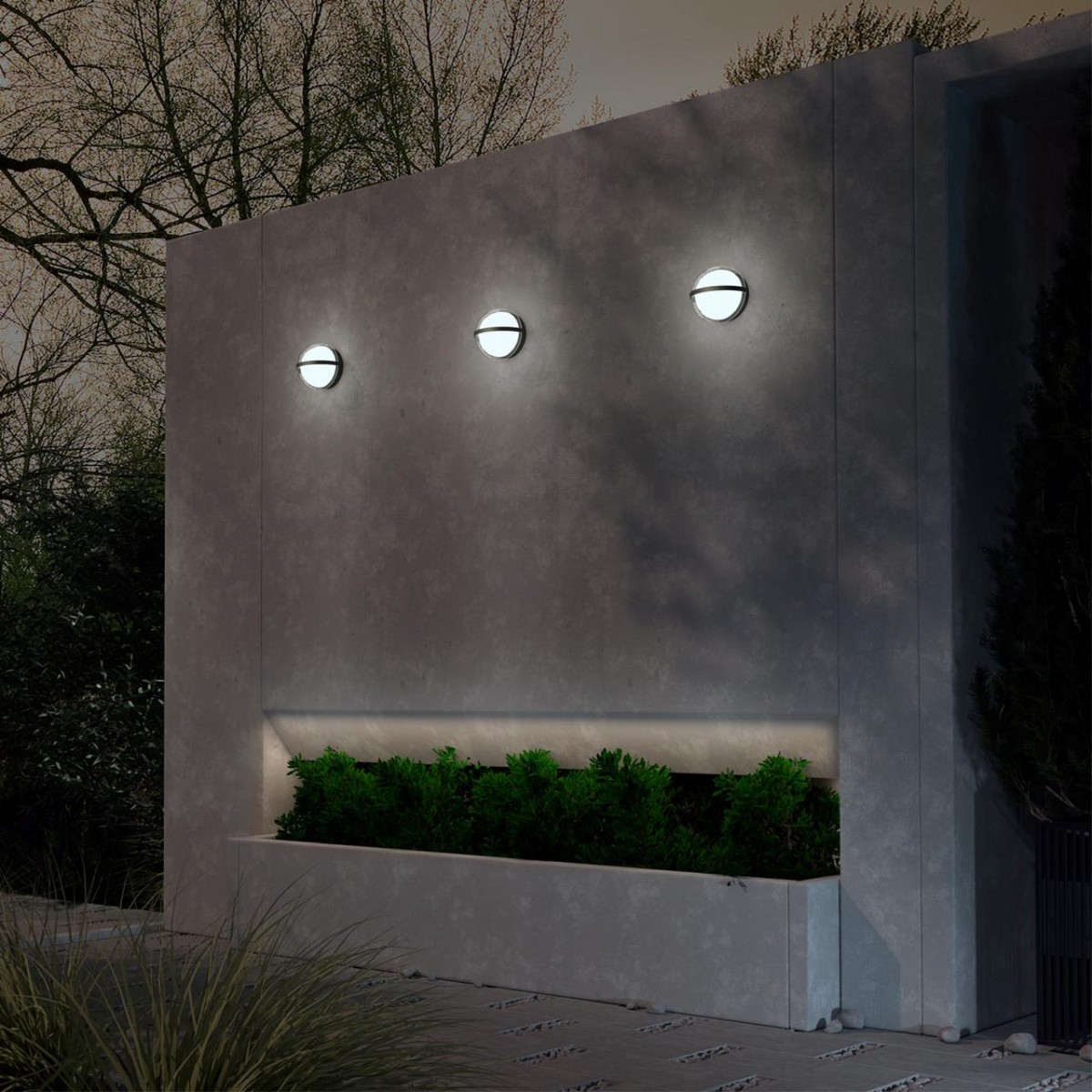 Светодиодные ландшафтные светильники Светильник ландшафтный светодиодный настенный NOVOTECH 359195 OPAL 